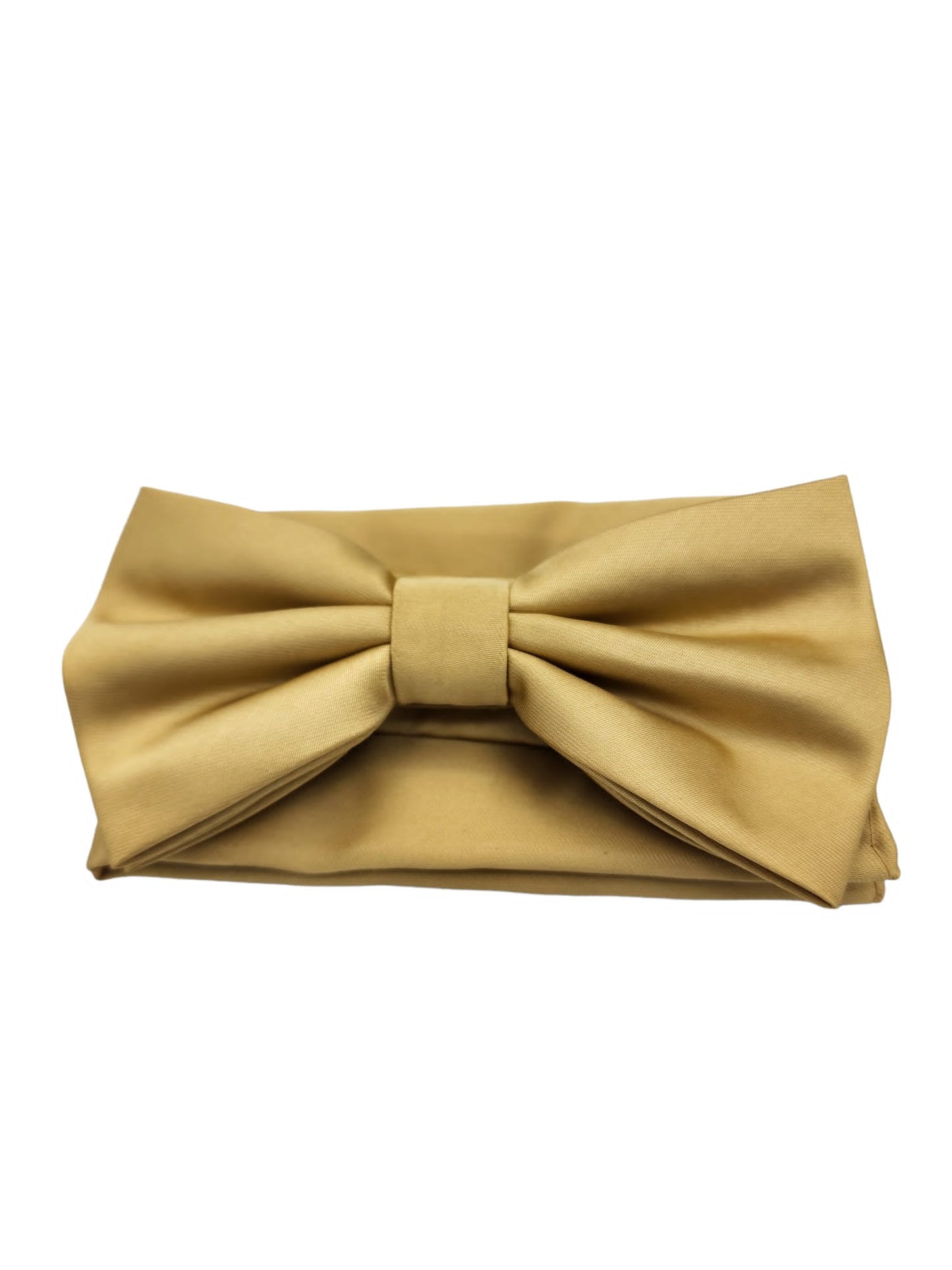 Giovanni Testi Classic Gold Bow Tie with Hanky BT100-JJ