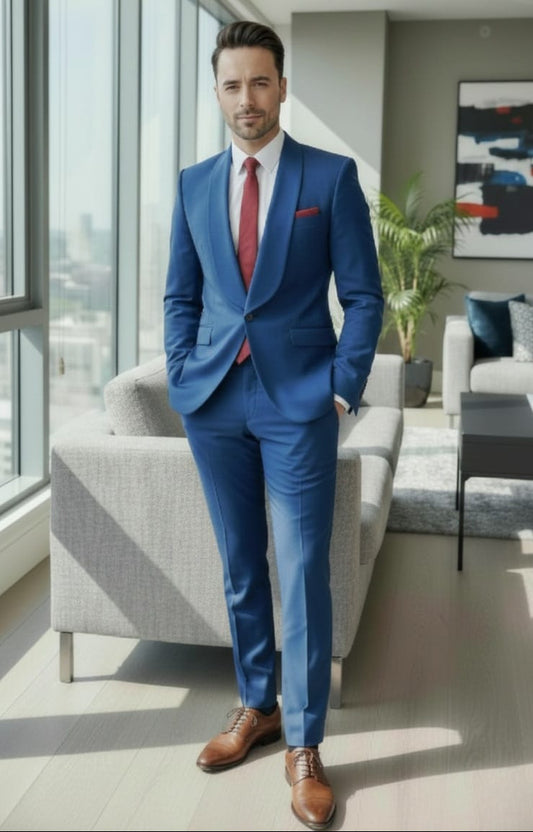 FF1S-TRS LIGHT BLUE 2PC SUIT