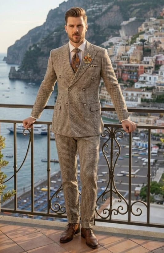 GT6DB-6105 BROWN/WHITE