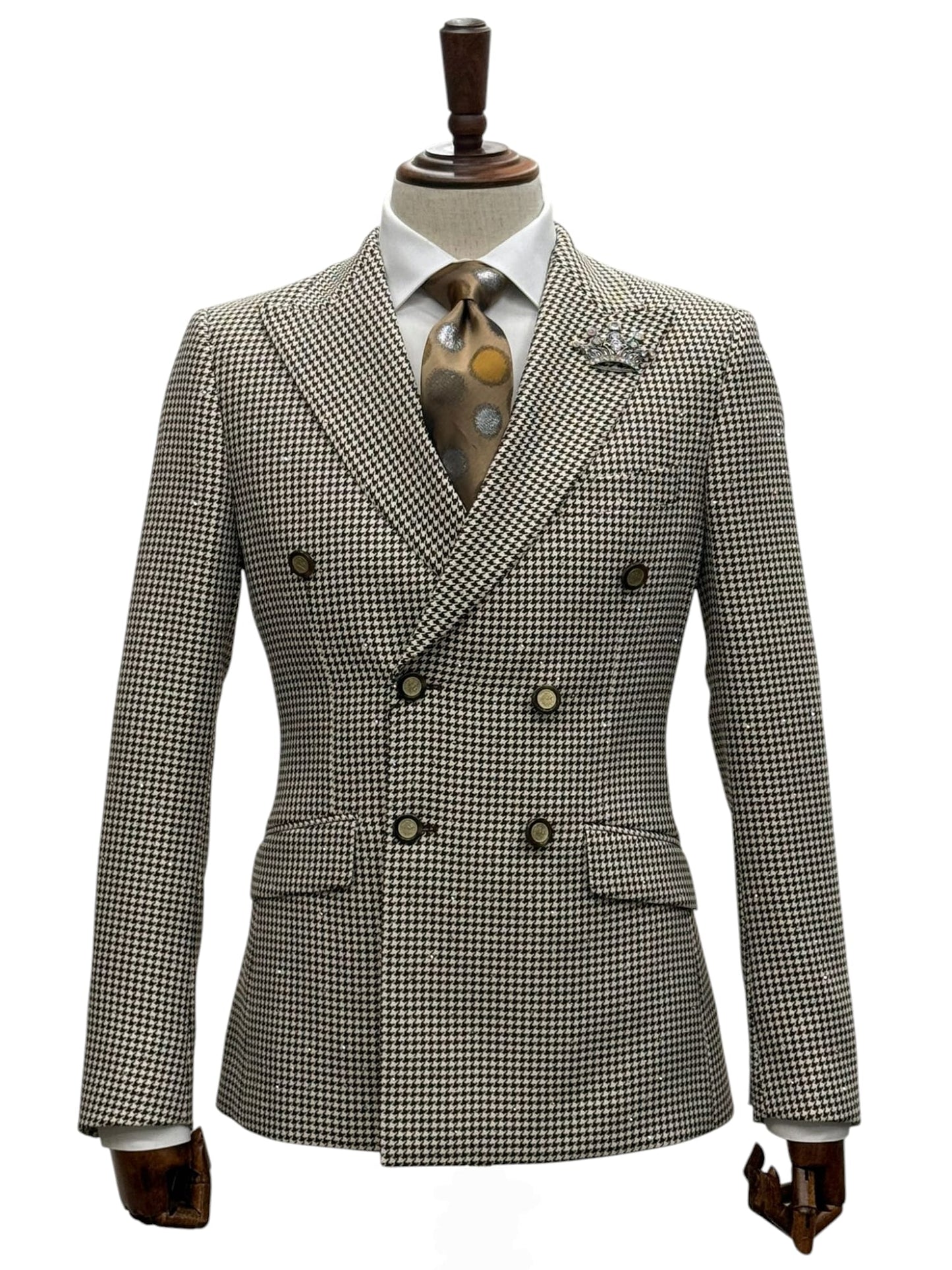 GT6DB-6105 BROWN/WHITE