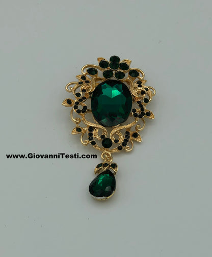 GT-Pin Green Tear Drop